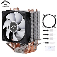 QiuzAim Tower Type Radiator am4 CPU Processor Cooler Fan 6 Heat Pipe Installing LGA775 115x 1200 170