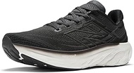 New Balance Men's Fresh Foam X 1080 V13 Running Shoe, Black/White, 14 Narrow