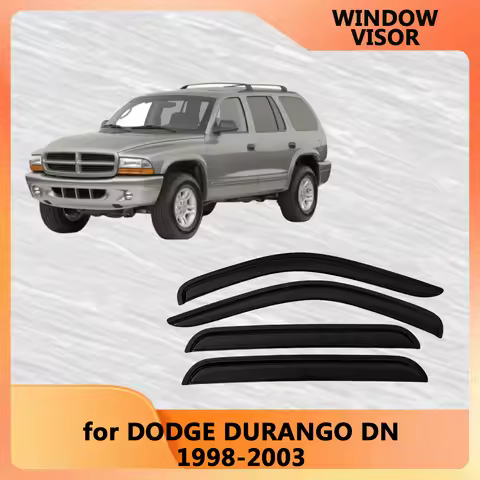 Window Visor for Dodge DURANGO DN 1998 1999 2000 2001 2002 2003 Wind Deflectors Rain Guards Door Vis