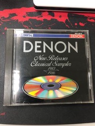 日本初版1A2 Denon 天龍試音天碟 New Release Classical Sampler 1985-1986 made in Japan CD