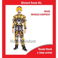 💥Ready Stock New Bumblebee Costume Kids Marvel Kostum Budak Malaysia Budak Superhero Kostum Jumpsuit Halloween