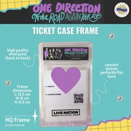 1D OTRAT Manila Concert Ticket Case Frame One Direction Keeper Photocard Sleeve Live on Tour Holder