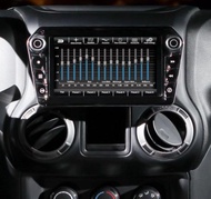 Wrangler JK Stereo Replacement HD Touchscreen Radio with Android Auto, Apple CarPlay, Handsfree Blue