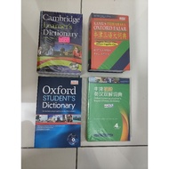 Preloved Dictionary Kamus Chinese/English/Malay 二手字典英语华语马来文生字字典中文双语中英巫成语谚语Oxford Fajar同义词反义词多义词kamus