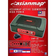Speaker Kereta AMP-01 ASIANMAP ACTIVE SUBWOOFER