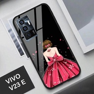 VIVO V23E - SoftCase Glass Kaca - [ A05 ] - Pelindung Handphone Hp VIVO V23E - Casing Hp VIVO V23E -