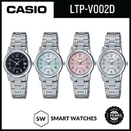 Casio LTP-V002D Series LTPV002D-1B/ LTPV002D-2B/ LTPV002D-4B/ LTPV002D-7B Women's Watch -1 Year Warr