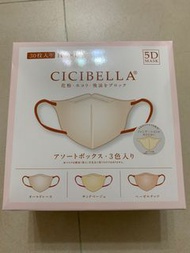 日本進口cicibella, 少量3D粉紅色口罩