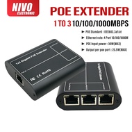 POE103G/ POE104G POE Extender 10/100/1000Mbps IEEE 802.3af/at Standard