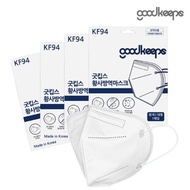 [Made in Korea] KF94/Bird mouth shape/KFDA/White mask/Large/individual packing/MB filter