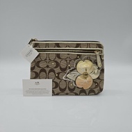 COACH小花麻將包 經典花紋 手拿包