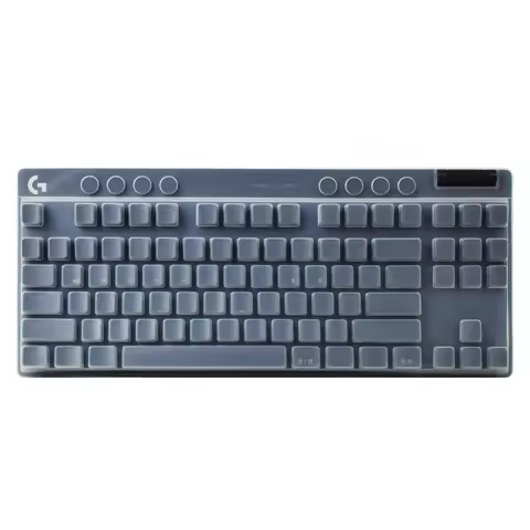 For Logitech G PRO X TKL LIGHTSPEED Logitech G PRO X TKL Rapid Silicone Keyboard Cover Protective fi