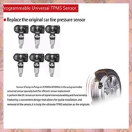 [h3w732xnj.ph] 6Pcs Programmable MaxiTPMS Tire Pressure Sensor for  Tool TS408 TS508 ITS600 315MHZ+4