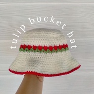 Tulip Crochet Bucket Hat