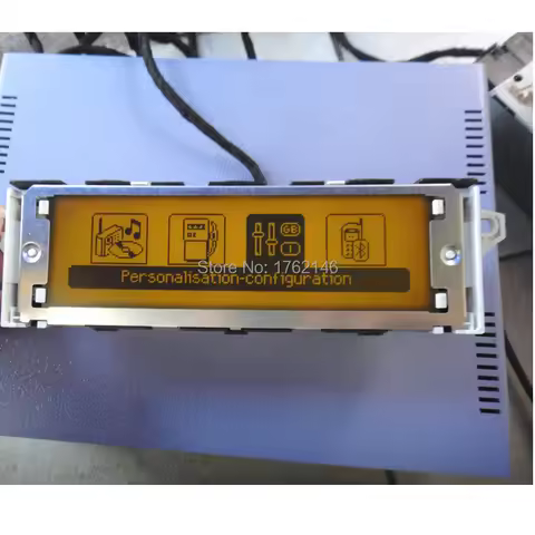 Original-factory Screen support USB and Bluetooth Display Yellow monitor 4 Menu for Peugeot 307 207 