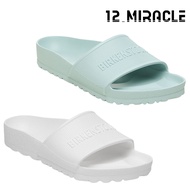 Birkenstock Barbados EVA Sandals Surf Green | White