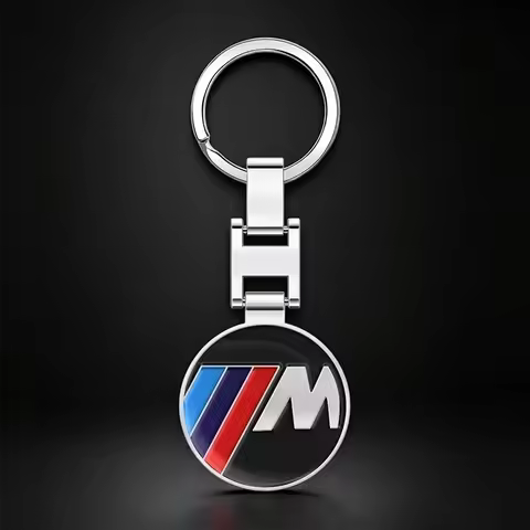 Metal Performance Keychain Key Rings Pendant For BMW M M3 M4 M5 X1 X2 X5 E28 E36 E39 E46 E91 F30