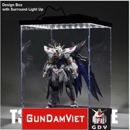Gundam Model Display Box with LED Light