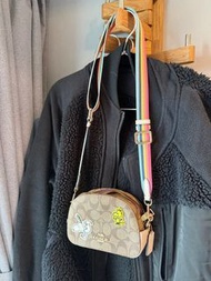 Coach snoopy 斜孭袋 pouch 袋