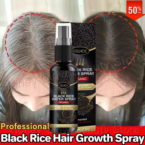 Gray White Hair Treatment Serum Cover White Hair To Black Natural Color Repair Spray Anti Loss Hair 