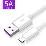 Data Cable 5A Type C 2A Lightning Supercharge USB C Fast Charging Data Cable สำหรับ For Huawei Xiaomi Oppo Samsung iPhone