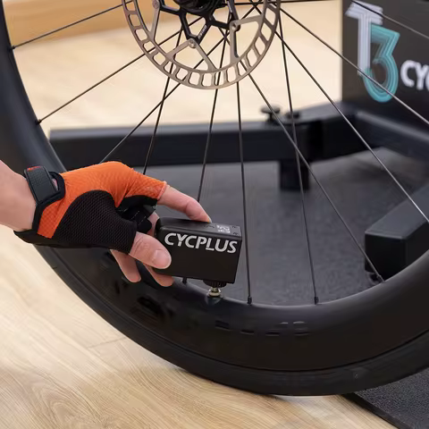 CYCPLUS 120PSI Electric Mini Bike Pump Tire Inflator for Bicycle Tire Inflation Presta Schrader Wire