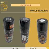 Samurai Paint Standard Spray Paint For Plastic & Metal (Black 30/109A, 29/109, H2)