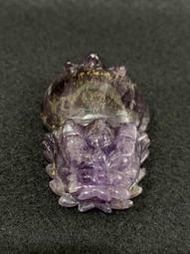 紫鈦 龍龜 鈦晶 紫水晶 紫鈦龍龜 水晶 水晶龍龜 非 貔貅