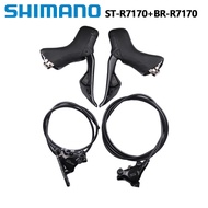 Shimano Di2 105 R7100 ST-R7170+BR-R7170 Hydraulic Disc Brake 2x12 Speed Bikes Parts R7170 Dual Contr