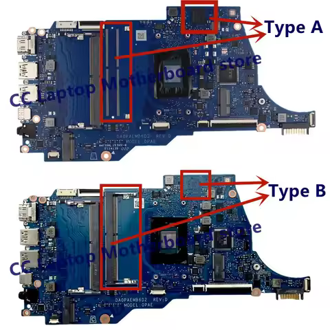 DA0PAEMB6D2 Mainboard For HP 14-FQ 14S-FQ Laptop Motherboard With 3020E/3050U/R3/R5/R7 100% Full Tes