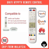 HyppTV Remote Control Unifi TV Box - TM Hypp TV Set Top Box Huawei EC6106V5 EC6108V8 EC2108E - White