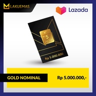 LAKUEMAS – E-VOUCHER EMAS Nominal 5 Juta