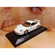 [Ready Stock] Mini Cut Porsche 911 GT3 RS 996.2 White 2004 1/43Minichamps Porsche 911 GT3 996.2 Carr