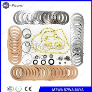 M7WA B7WA BAYA MGFA BGFA BDGA CM6 Auto Transmission Master Overhaul Rebuild Kit Friction Steel Plate