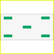 ◗  ◑ ❁ PWD PVC Signage (white) - 3.75 x 7.5 inches