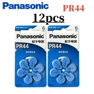 12pcs PR44 Original Panasonic Hearing Aid Batteries Size 675 675A A675 PR44 Battery For Sound Amplif