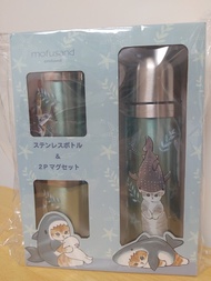 Mofusand 不銹鋼保溫瓶+保溫杯2個