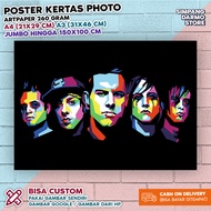Poster Avenged Sevenfold / A7X Terbaru Tersedia Berbagai Ukuran A4 A3 Besar Kecil Hires Bisa Custom 