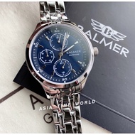 [ORIGINAL] Balmer Sapphire 9190L SS-5 Multifunction Blue dial Women Casual Fashion Quartz Watch