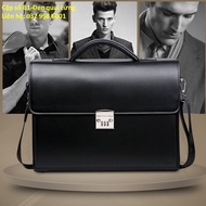 B1 office number lock leatherbag [MUST SEE ITEMS BEFORE PAYING]