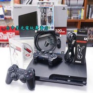 【PS3主機】3.55 4.65已改機 自製系統 2507B 1TB 木炭黑色 Sony原廠【中古二手商品】台中星光電玩