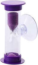 Toothbrush Timer for Kids, 2mins/3mins Sand Clock Timer Plastic Suction Cup Hourglass Sandglass Desk