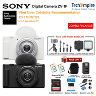 Sony ZV-1F ZV1F Digital Camera Vlogging Camera SONY MALAYSIA 12+3 MONTH WARRANTY