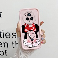 KOSLAM Cute Wink Mickey and Minnie Phone Case for Realme 14 Pro+ 5G Realme 14 Pro 5G Realme 14 14x 5