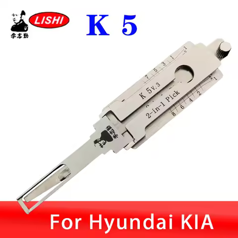 K5 Lishi 2in1 Original For Hyundai KIA K5 K3 IX35 IX25 Verna Reina Decoder Lock Pick tool Locksmiths
