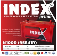 INDEX BATTERY รุ่นN100R (95E41R) รถบรรทุก, รถบัส, รถทัวร์, เครื่องกำเนิดไฟฟ้าสำรอง(Generator), เครื่