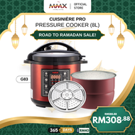 MMX Ewant G83 Pro Periuk Marmar Berbilang Fungsi & Berbilang Lapisan Periuk Tekanan Digital Periuk N