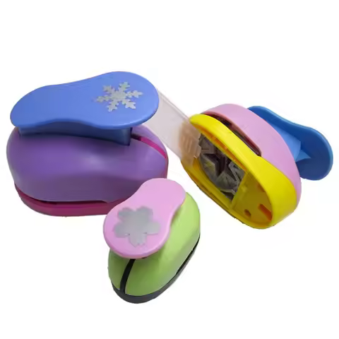 Craft School Supplies Children 9/16/25mm Embossing Punches Punches Maker Circle Punch Hole Puncher S