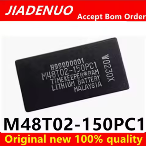 (1-2pcs)100% Original New M48T02-150PC1 M48T02 DIP-24 IC Chipset