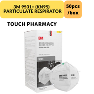 3M KN95 9501+ Particulate Respirator Face Mask Topeng Muka KN95
